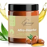 Intensive Haarmaske mit Arganöl, Rizinusöl & Aloe Vera - Vegan,...