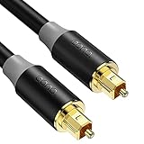 Amazon Brand - Eono 1,8M Optical Audio Cable Optisches Kabel Toslink Optisch...