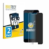 BROTECT (2 Stück Anti-Spy Blickschutzfolie für Huawei P10 Privacy Screen Protector...