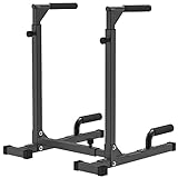 SELEWARE Solide Dip-Bar, verstellbare Dip-Station Home Gym Fitness Calisthenics...