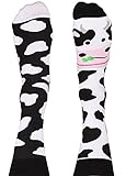 Nanushki unisex lustige verrückte Motiv Socken, Kuh, Kalb (36-39 EU, Holy Cow)