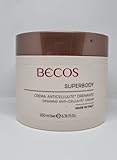 Becos Superbody Anti-Cellulite-Creme mit Drainage, 200 ml. Ohne Schachtel wie abgebildet