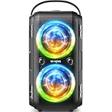 W-KING Bluetooth Lautsprecher-80W(180W PEAK)Party Kabelloser Lautsprecher Bluetooth Box...