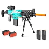 Elektrische Spielzeug Pistole Gun Sniper, 3 Mode Automatisch Toy Foam Blaster mit Scope, 2...