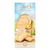 Lindt Schokolade GOLDHASEN Tafel Weiß | 120 g | Weiße Schokolade nach original Goldhasen...