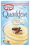 Dr. Oetker Quarkfein Vanille-Geschmack 14er Pack, 14 x 57 g Dessertpulver für eine...