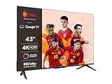 TCL 43P739 43 Zoll Fernseher, 4K HDR, Ultra HD, Smart TV Powered by Google TV,...