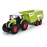 Dickie Toys - CLAAS Traktor mit Anhänger (64 cm) - großer Spielzeug-Trecker...