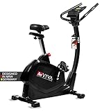 AsVIVA Heimtrainer & Ergometer H22 Pro Bluetooth in Schwarz I Hometrainer mit Magnetmotor...