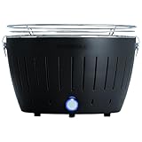 LotusGrill Classic Anthrazitgrau G340 der raucharme Holzkohlegrill/Tischgrill mit...