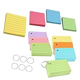 Realitulationax 300 Indexkarten, Moderationskarten und 400 Sticky Notes, A5/A7/A8,...