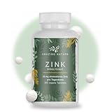 Zink 25mg - Zinkbisglycinat (Zink-Chelat) - 365 magenfreundliche Zink Tabletten -...