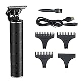 SiMbae Professioneller Herren-Haarschneider, Bartrasierer, T-Typ, kabellos, USB,...