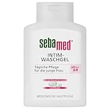 Sebamed Intim-Waschgel pH-Wert 3,8, für die natürlich sanfte Reinigung im Intimbereich,...