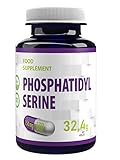 Phosphatidylserin 150mg (aus Soja) 120 Vegan Kapseln, Laborgeprüft, Hochdosiert, Nicht...