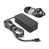 65W USB C Netzteil PD Ladegerät Laptop Ladekabel Type C Adapter für Lenovo ThinkPad...