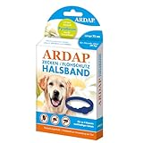 ARDAP Zecken- & Flohschutzhalsband für Hunde über 25kg - Bis zu 4 Monate nachhaltiger...