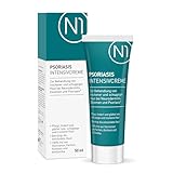 N1 Psoriasis Intensivcreme 50 ml - Ekzem & Neurodermitis Creme - beruhigt, pflegt, lindert...