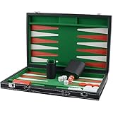 Backgammon Set 15' Klassisches Backgammon Brettspiel Tragbares Reise Strategie Backgammon...