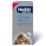 HEDRIN ONCE - Spray Gel - Läuse-Gel zum Sprühen - Schnelle Beseitigung von...