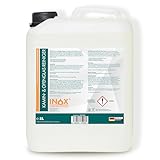 INOX® - Starker Kaminscheibenreiniger 5L Kanister | Perfekter Entrußer für...