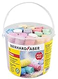 Eberhard Faber 526520 - Straßenmalkreiden in 8 leuchtenden Farben mit Glitzereffekt,...