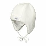 Sterntaler Unisex Baby Mütze Beanie Hat, ecru, 43 EU