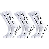 FANTESI 3 Paare Fußballsocken für Herren Damen, Sportsocken Fußball Anti Rutsch Grip...