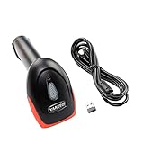 Yanzeo Handheld Barcode-Scanner USB Wireless 2.4G Barcode-Scanner 1D 2D QR Code...