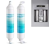 ilauke 2 x Wasserfilter für Samsung Aqua Pure Plus LG AEG Ersatz Externer Kühlschrank...