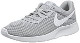 Nike Damen Tanjun Sneakers, Wolf Grey White-Barely Volt-Bl, 41 EU