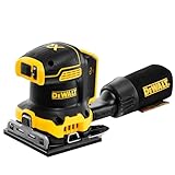 DEWALT DCW200N-XJ 18V XR Brushless 1/4 Blatt Handschleifer (blanke Einheit)