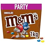 M&M'S Chocolate Großpackung Schokolade, Schokolinsen, Party-Mix (1 x 1kg)