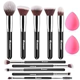 BEAKEY Pinselset Makeup Professionelles Foundation Make up Pinsel Set Premium Puderpinsel...