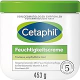 Cetaphil Feuchtigkeitscreme, 453g, Für trockene, empfindliche Haut, Spendet...