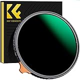 K&F Concept Nano X-Serie Variabler ND Filter ND3-ND1000 Graufilter 77mm(1.5-10...