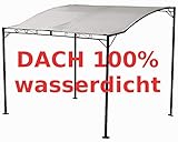 AS-S Wand Anbau Pavillon Terassenüberdachung 3x2,5 Meter Dach 100% wasserdicht...