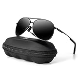 MXNXEU Sonnenbrille Herren Fahrerbrille Polarisiert Schwarz Polarisierte Sonnenbrille...