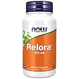 Now Foods, Relora, 300 mg, 60 vegane Kapseln, Laborgeprüft, Glutenfrei, Sojafrei,...