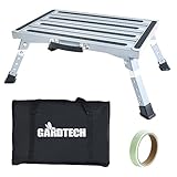 GARDTECH Wohnwagen Trittstufe, Aluminium Klapptritt Max Belastung 150 kg für Caravan...