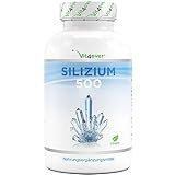 Silizium - 240 Kapseln mit 500 mg organisches Silicium pro Tag - Premium: Natürlich...