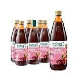 hohes C Milder Roter Multivitamin (6 x 1l), 100% Saft, Apfel, Traube, Schwarze...