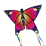 CIM Leichtwind Schmetterling Drachen - Butterfly PINK - Einleiner Flugdrachen...