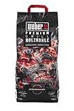 Weber 17828 Premium Grill Holzkohle 3 kg, Schwarz