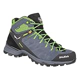 Salewa Herren MS Alp Mate Mid WP Trekking- & Wanderstiefel, Ombre Blue/Pale Frog, 44.5 EU