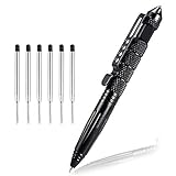 EMAGEREN Tactical Pen Outdoor Selbstverteidigungs Stift mit 5 Tinten...