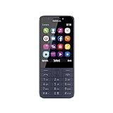 Nokia, all carriers, 230 Smartphone, (7,11 cm (2,8 Zoll), 16MB, 2 Megapixel,...