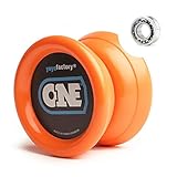 YoyoFactory ONE Yo-Yo - ORANGE (Vom Anfänger Zum Profi, Moderne Leistung YoYo, Metall...