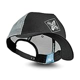 Soulbuddy Baseball Trucker Cap Schwarz-Grau Herren oder Damen, praktische und...