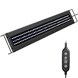 NICREW Aquarium LED Beleuchtung, Aquarium Lampe mit Timer, Einstellbare...